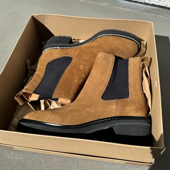 Madewell‎ The Carina Platform Chelsea Boot Women's 7 brown NWB - Picture 2 of 6